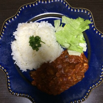 トマト缶があったので作ってみました！美味しかったですー(^^)